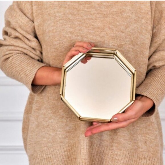 Mirrored Tray - Set of 3 - Picture 2 of 12